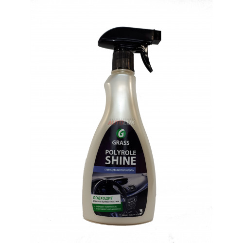 GRASS Полироль глянец для кожи резины и пластика Polyrole Shine (500 мл) (триггер)