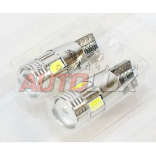 A78458S Светодиод б/ц T10 C023 12V (W2.1x9.5D) 5SMD 5730 (белый) 6000K (2 шт) AVS