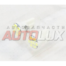 A80608S Светодиод б/ц T10 T023B 12V (W2.1x9.5D) 8SMD 1210 (белый) 6000K (2 шт) AVS