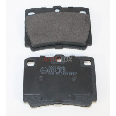 ADC44248 Колодки дисковые MITSUBISHI Pagero Classic 02-/ Pagero Sport 98- задние