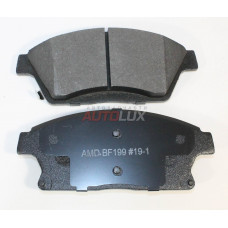 AMD.BF199 Колодки дисковые CHEVROLET Cruze 09-/ Orlando 11-, OPEL Astra J 09-/ Sport Touer 10-/ Zafira C 11- передн.