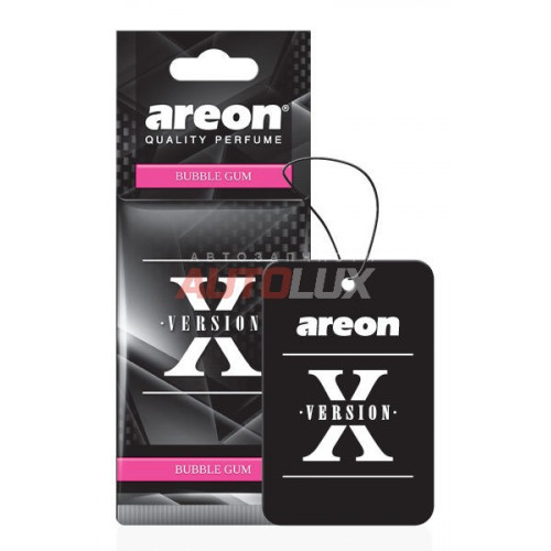 AREON Ароматизатор подвесной X-VERSION - BUBBLE GUM