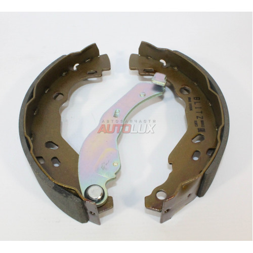 BB5012 Колодки барабанные RENAULT Clio II 1,2-1,6/1,5D/1,9D-TDI [+-ABS] 9/98-/Logan [203.2x38 Bosch]