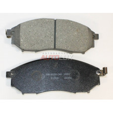 D1231M Колодки дисковые NISSAN Murano 03-/ Navara 05-/ Pathfinder 05-/ Quashqai 07-, RENAULT Kaleos 08- передн.