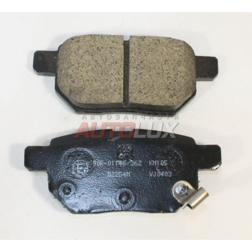 D2254M Колодки дисковые TOYOTA Corolla 02-/ Auris 1.4/D/1.6/2.0D/2.2D 03/07- задние