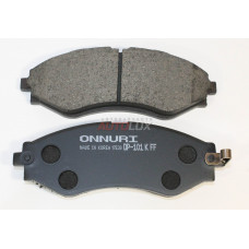 GBPD-010 Колодки дисковые DAEWOO Espero 91-99/ Leganza 97-04, CHEVROLET Lacetti 05-/ Nubira 05-/ Rezzo 05- передн.