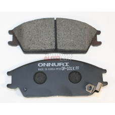 GBPH-004 Колодки дисковые HYUNDAI Accent 94-05,Lantra 90-06 1.5i,Getz 02- передн.