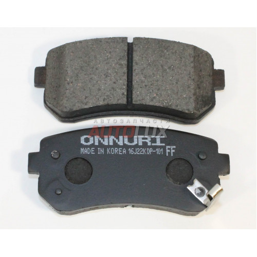 GBPH-081 Колодки дисковые HYUNDAI Accent 05-10/i20 08-/i30 07-12/ix35 10-/Tucson 04-10, KIA Ceed 06-/Sportage 06- задн.