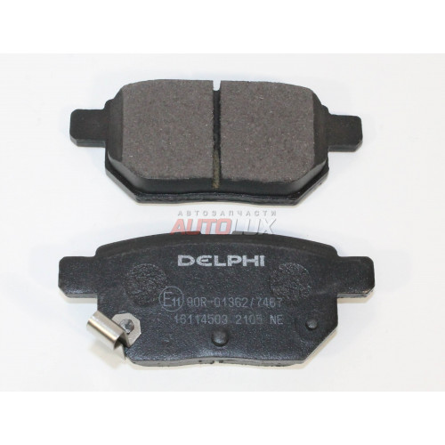 LP2105 Колодки дисковые TOYOTA Auris 1.4/D/1.6/2.0D/2.2D 03/07- задн./дат.