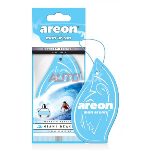 AREON Ароматизатор подвесной MON - Miami Beach