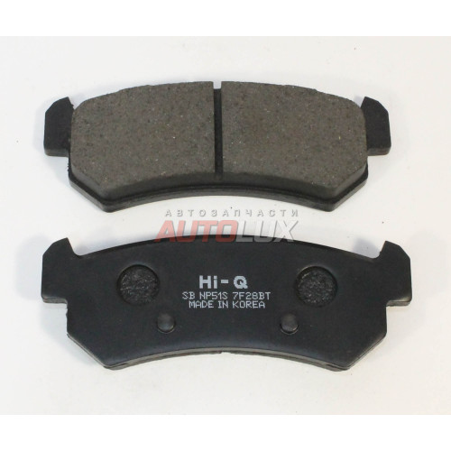 SP1160 Колодки дисковые DAEWOO Lacetti 02-06/ Nubira 03-, SUZUKI Forenza 05-/Reno 05- задние (с ушками)