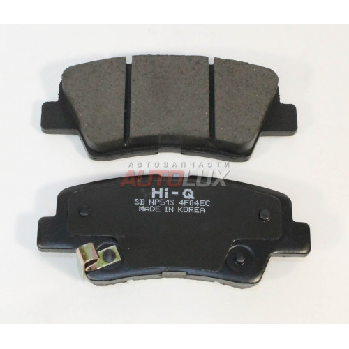 SP1536 Колодки дисковые OPEL Astra G 1.2-2.2/DTI/CDTI/16V 09/98-01/05/ H 1 задн.