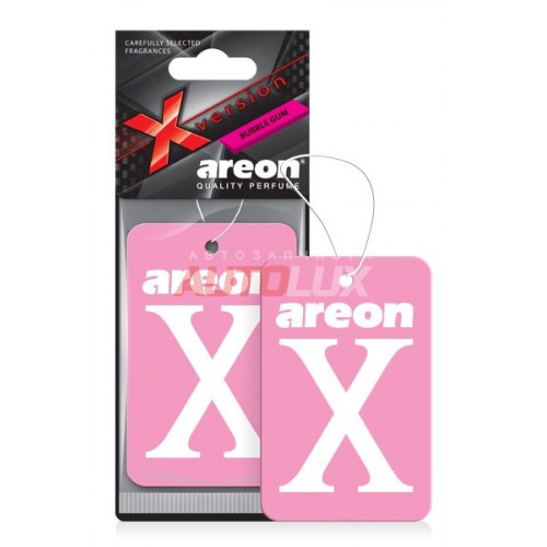 XV01 Ароматизатор AREON X-VER RED (Bubble Gum/Бабл Гам)